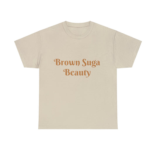 Unisex Heavy Cotton Tee - Brand Suga Beauty Brand Merch